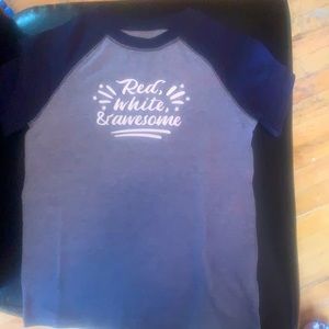 Boys 4th of July shirt. Brand new never worn.